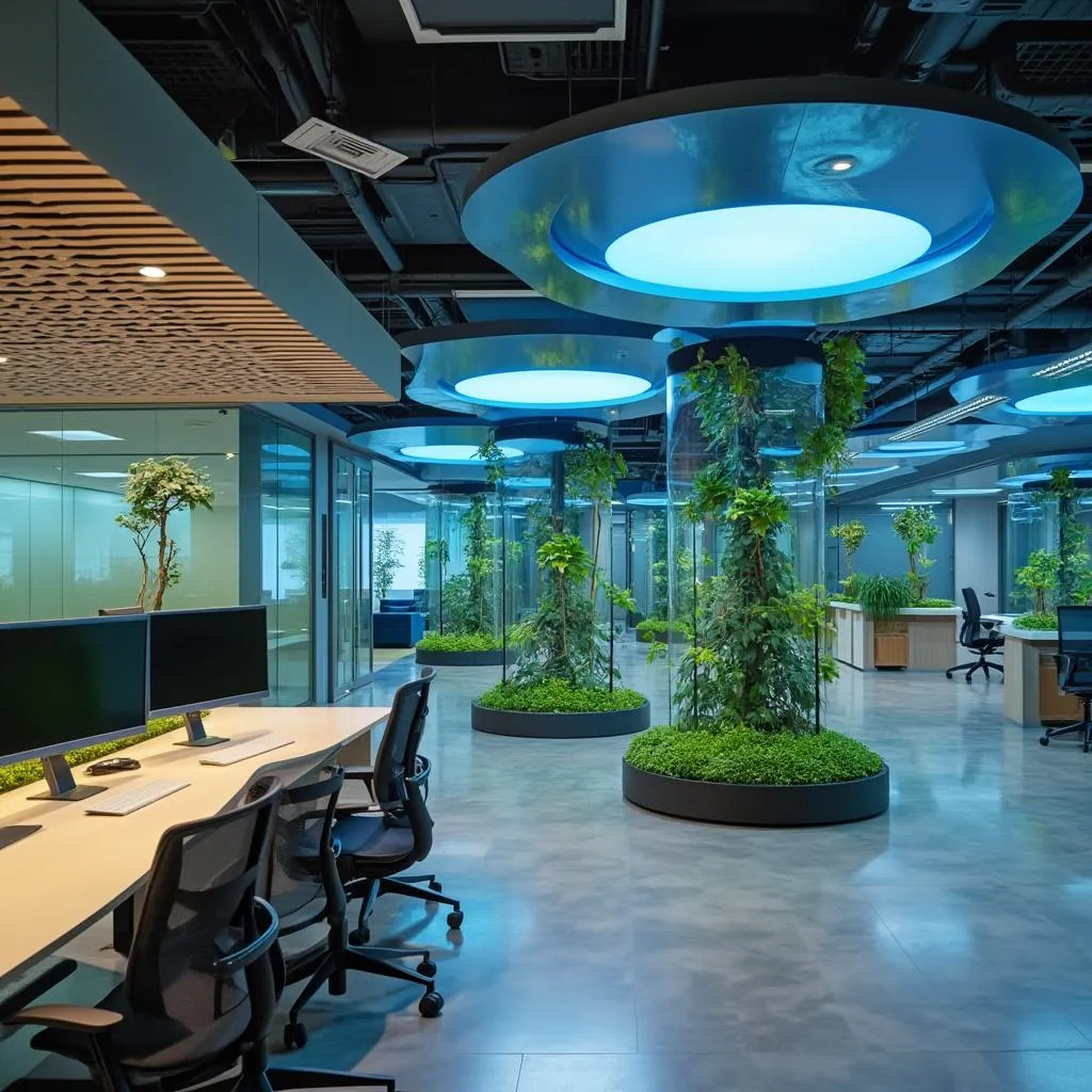 Oficinas modernas de Rubricality